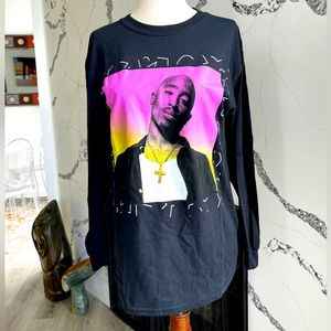 NWT Tupac 2Pac long sleeve graphic tee
